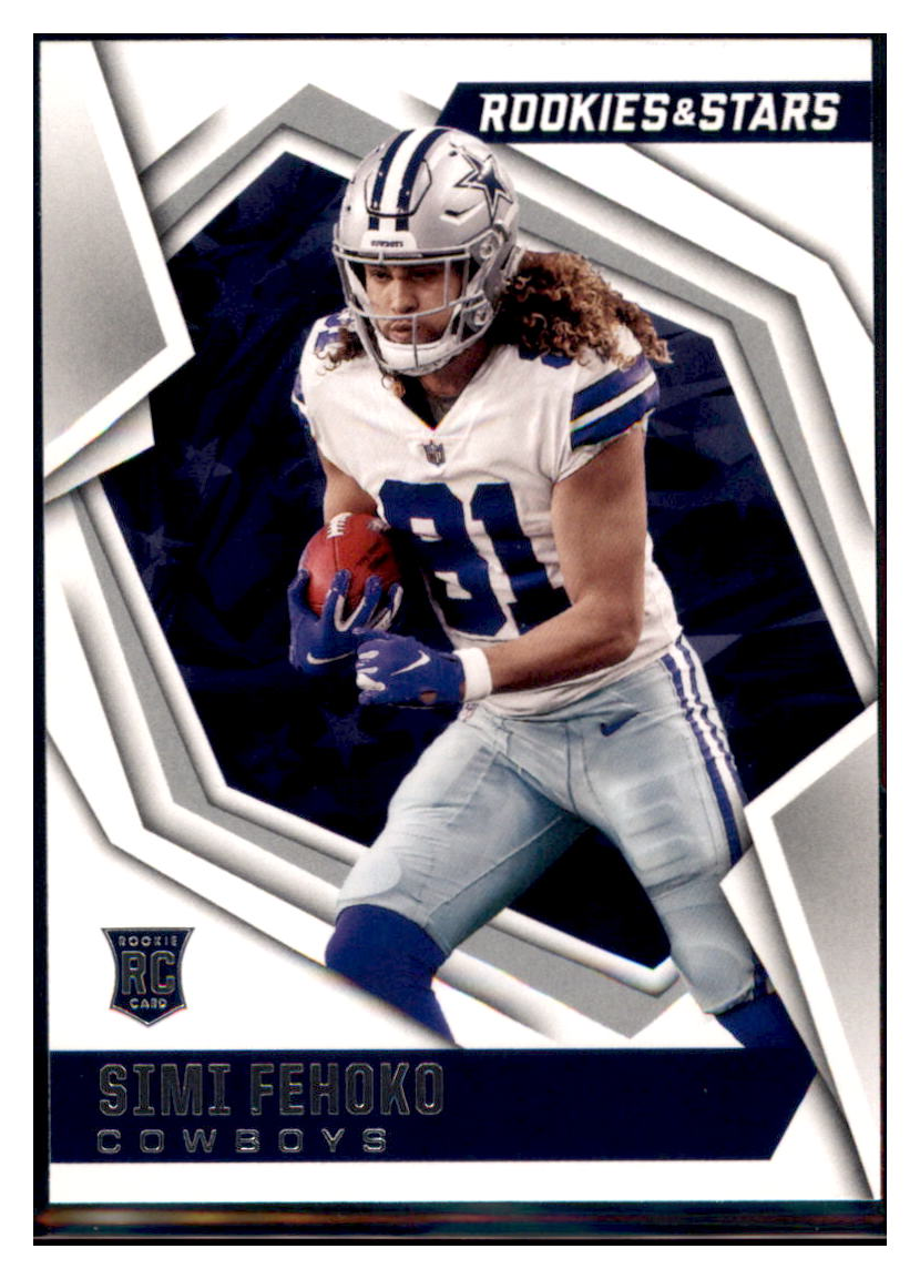 2021 Panini Rookies & Stars Simi
  Fehoko    Dallas Cowboys #141 Football
  card   BMB1B simple Xclusive Collectibles   