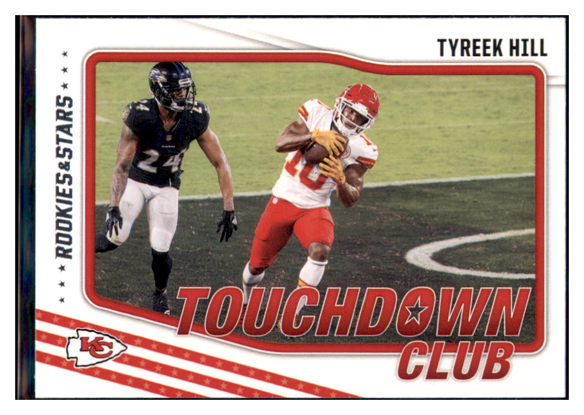 2021 Panini Rookies & Stars
Tyreek Hill Touchdown Club Football
card BMB1B simple Xclusive Collectibles