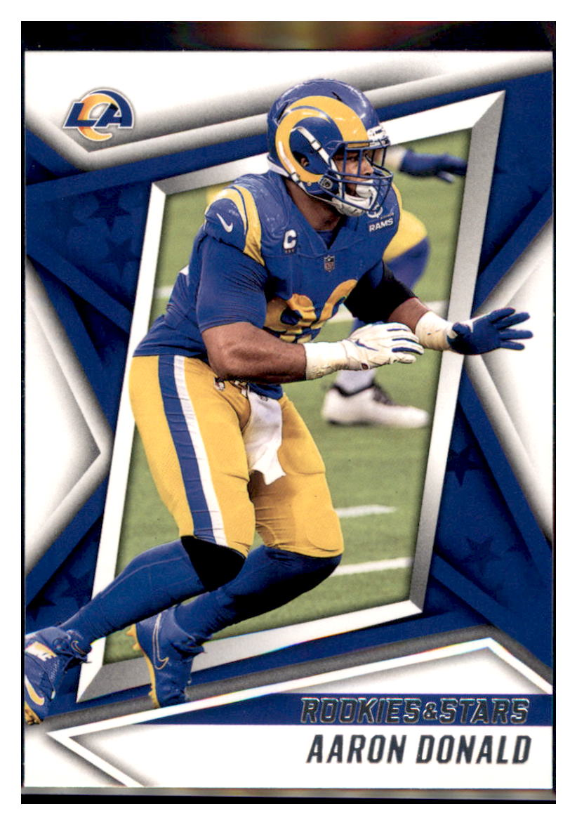 2021 Panini Rookies & Stars Aaron Donald Football Card BMB1B simple Xclusive Collectibles