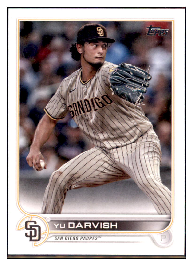 2022 Topps Yu Darvish San Diego Padres #309 Baseball card BMB1B simple Xclusive Collectibles