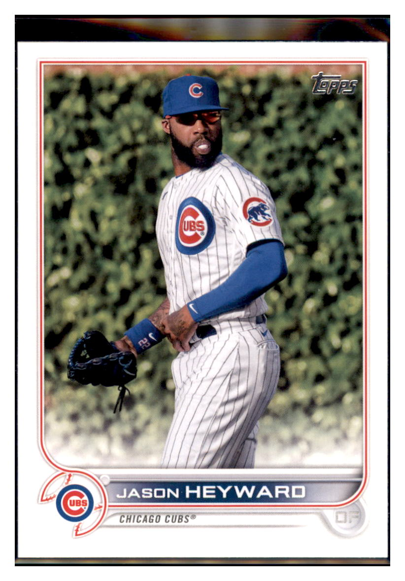 2022 Topps Jason Heyward Chicago Cubs #323 Baseball card BMB1B simple Xclusive Collectibles