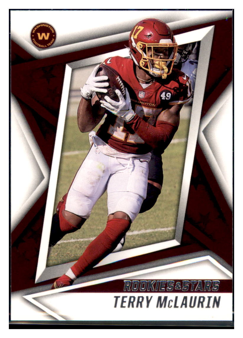 2021 Panini Rookies & Stars Terry McLaurin Football card BMB1B simple Xclusive Collectibles