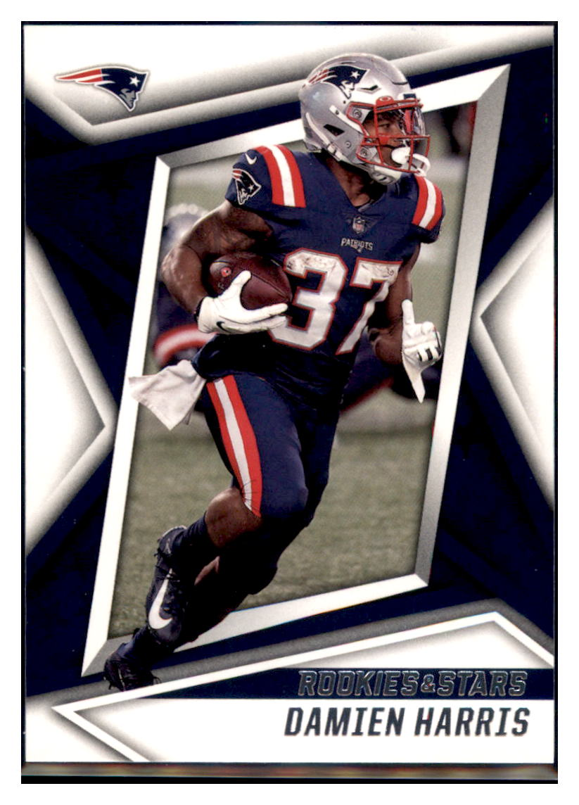 2021 Panini Rookies &amp; Stars Damien Harris New England Patriots #97
  Football card   BMB1B simple Xclusive Collectibles   