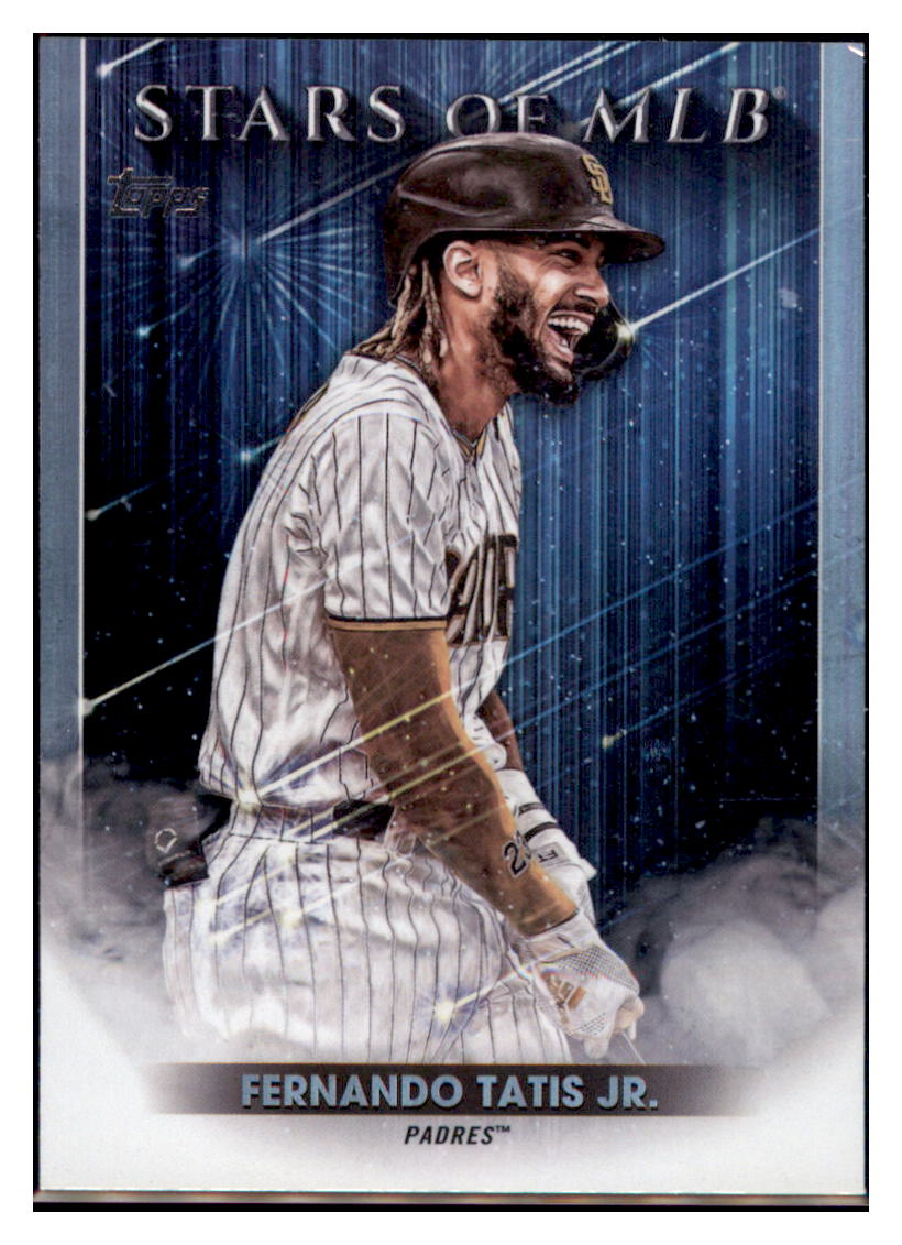 2022 Topps Fernando Tatis Jr. Stars of the MLB San Diego Padres #SMLBC-17 Baseball
card BMB1B simple Xclusive Collectibles