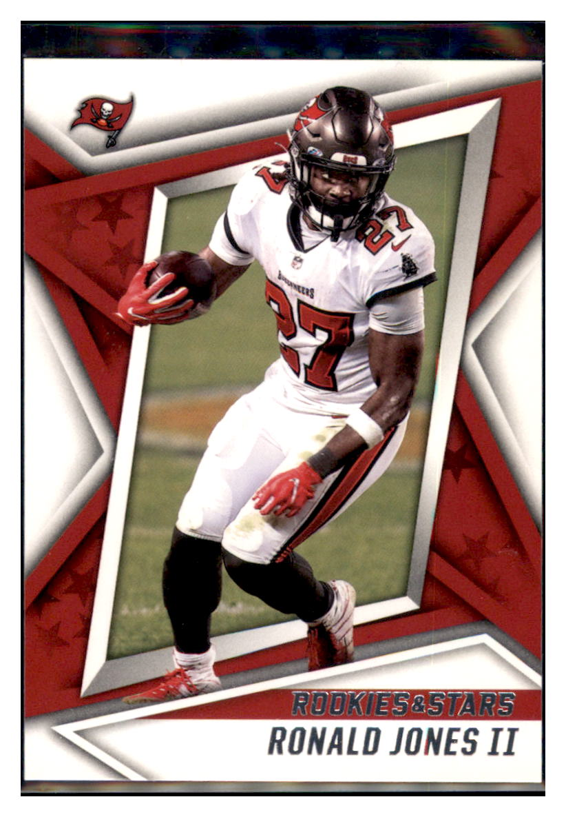 2021 Panini Rookies & Stars Ronald
  Jones II    Tampa Bay Buccaneers #13
  Football card   BMB1B simple Xclusive Collectibles