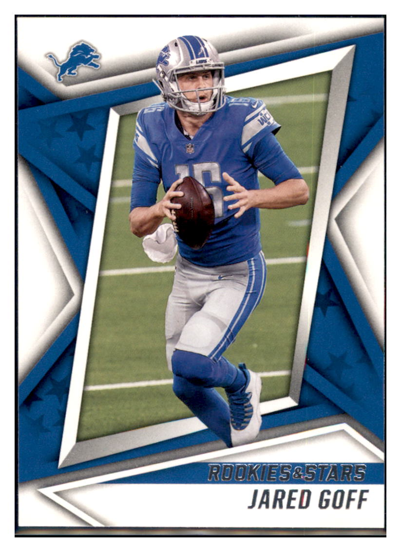 2021 Panini Rookies and Stars Jared Goff Detroit Lions #33 Football card   BMB1B simple Xclusive Collectibles