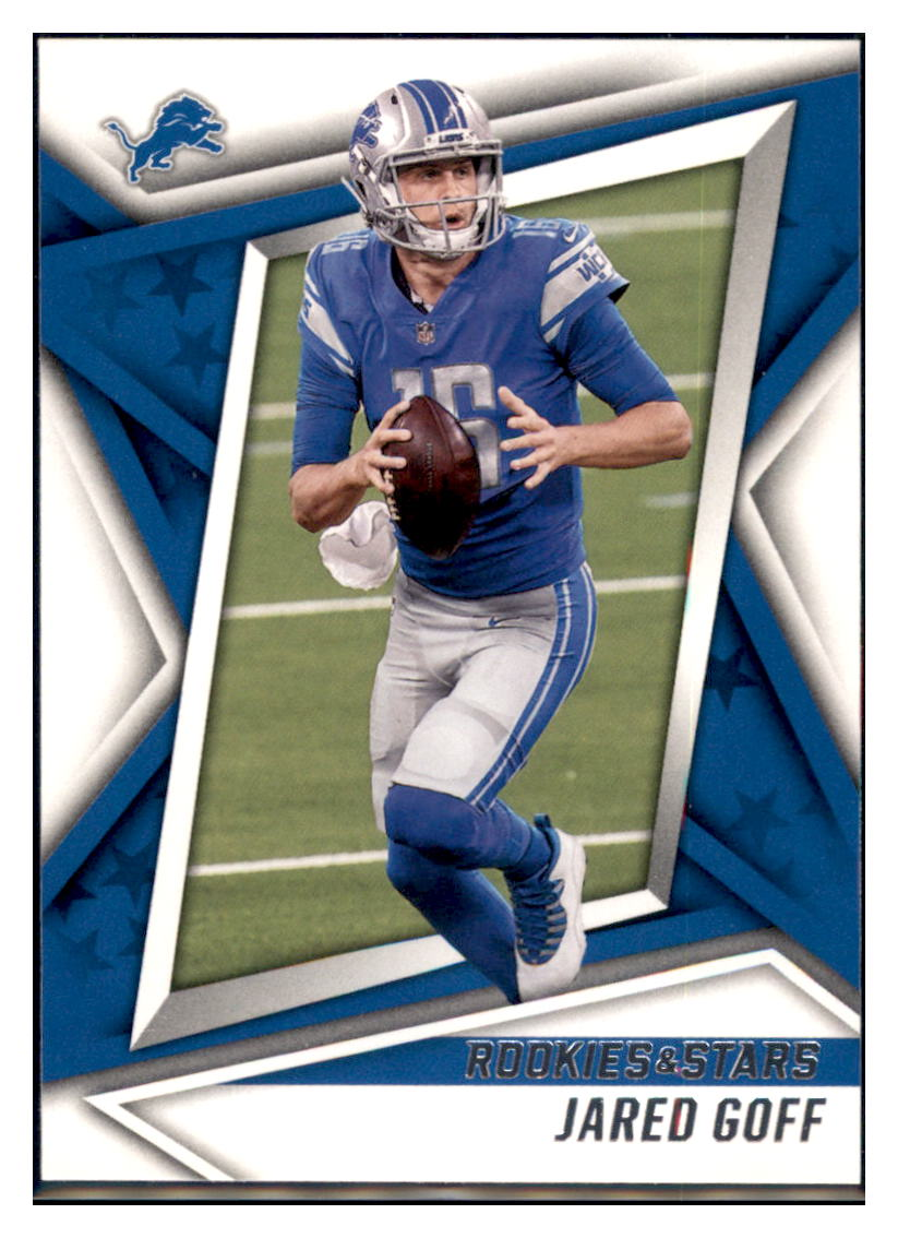 2021 Panini Rookies and Stars Jared Goff Detroit Lions #33 Football card  BMB1B