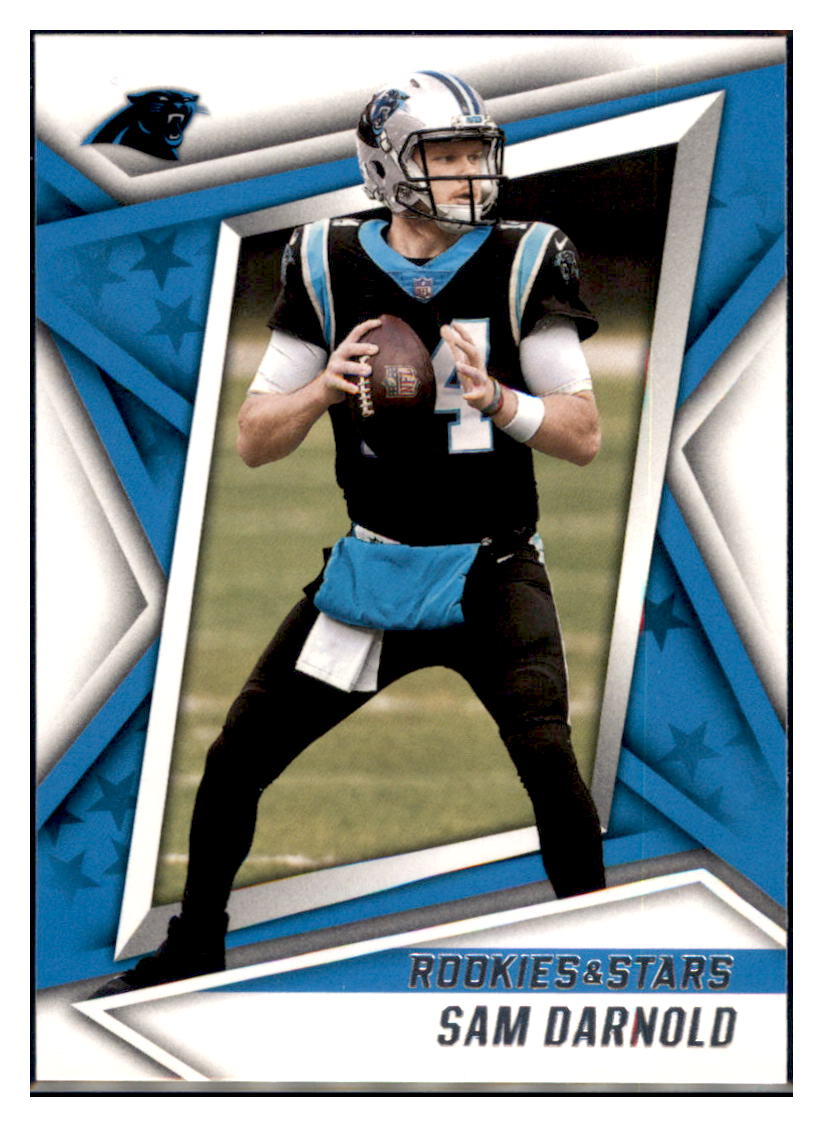 2021 Donruss Sam Darnold    Carolina Panthers #37 Football card   BMB1B simple Xclusive Collectibles