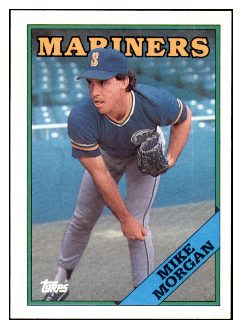 1988 Topps Mike Morgan Seattle Mariners #32 Baseball card BMB1B simple Xclusive Collectibles