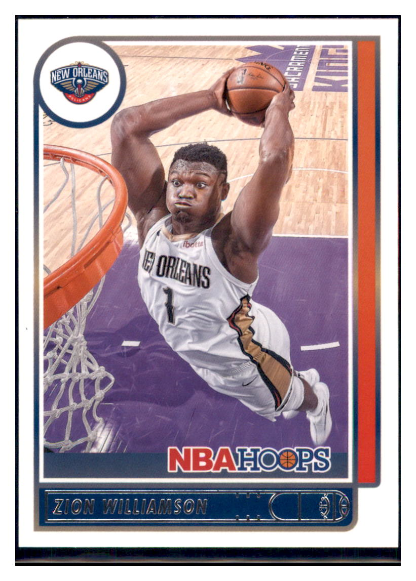 2021 Hoops Zion Williamson New Orleans Pelicans #84 Basketball
  card   BMB1B simple Xclusive Collectibles