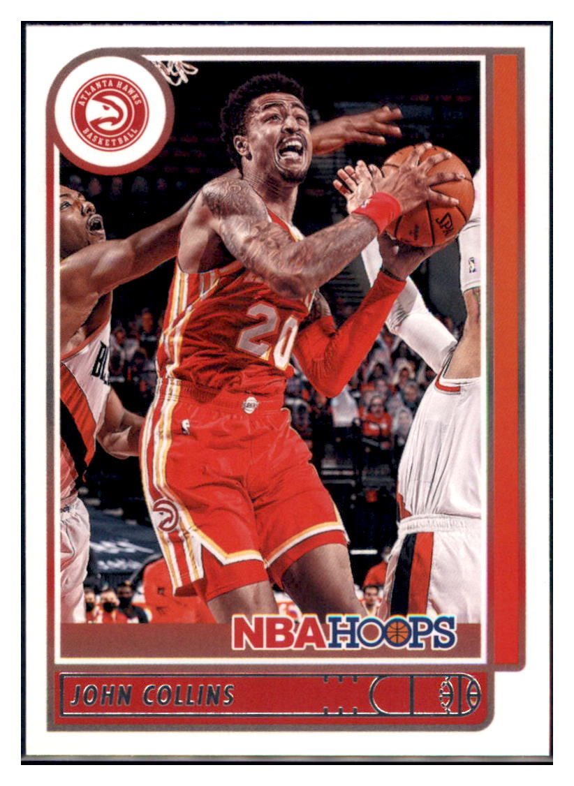 2021 Hoops John Collins Atlanta Hawks #178 Basketball card BMB1B simple Xclusive Collectibles