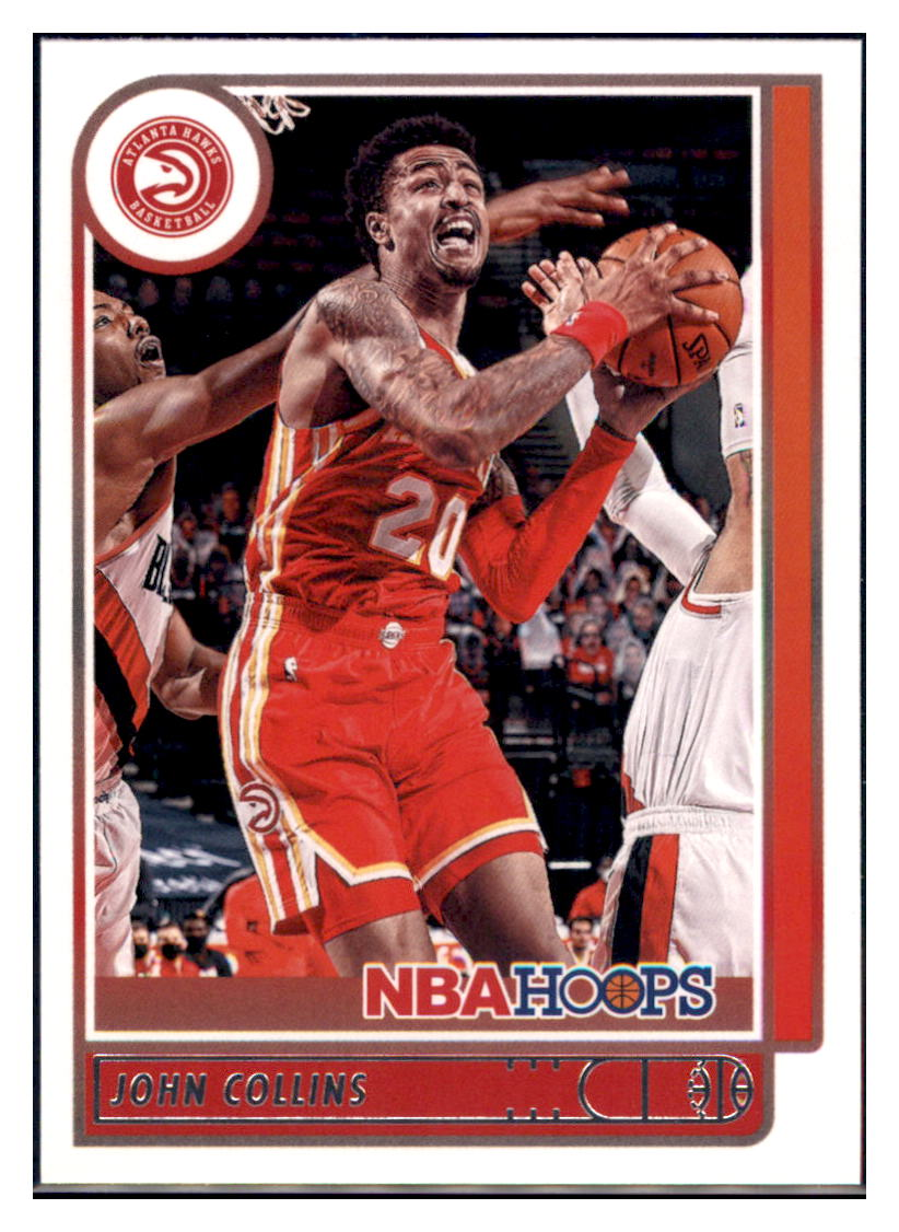 2021 Hoops John Collins Atlanta Hawks #178 Basketball card   BMB1B simple Xclusive Collectibles   