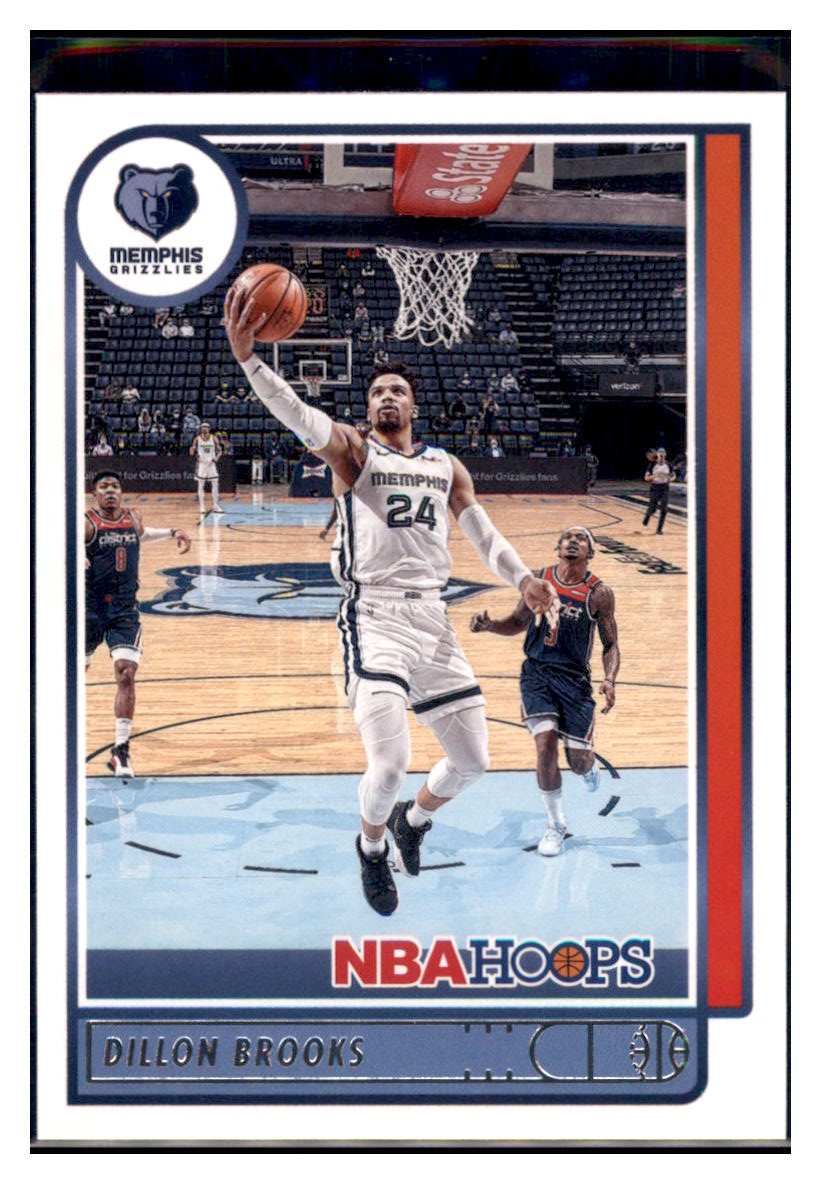 2021 Hoops Dillon Brooks Memphis Grizzlies #142 Basketball
  card   BMB1B simple Xclusive Collectibles