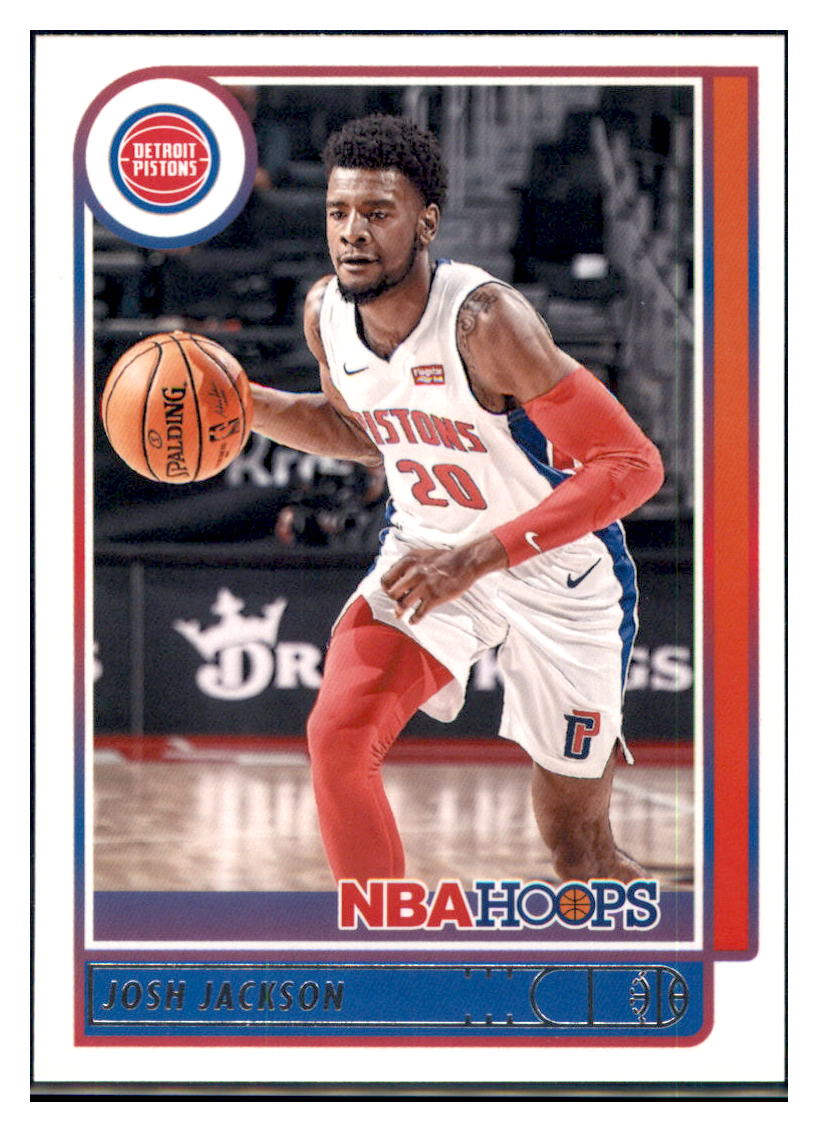 2021 Hoops Josh Jackson Detroit Pistons #185 Basketball card BMB1B simple Xclusive Collectibles