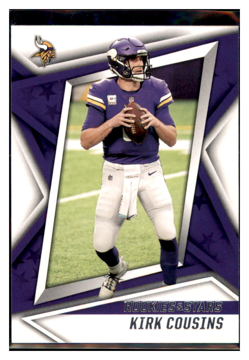 2021 Panini Rookies &amp; Stars Kirk
Cousins Minnesota Vikings #62
  Football card   BMB1B simple Xclusive Collectibles   