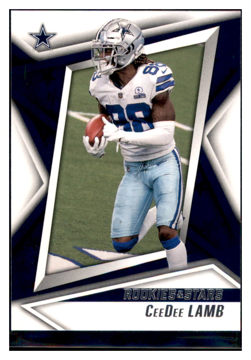 2021 Rookies & Stars Ceedee Lamb Football card   BMB1B simple Xclusive Collectibles