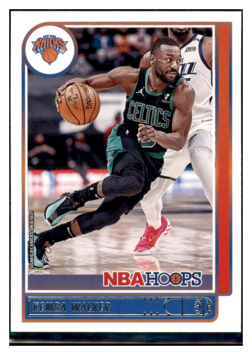 2021 Hoops Kemba Walker    New York Knicks #29 Basketball card   BMB1B simple Xclusive Collectibles