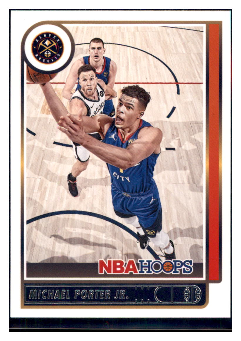 2021 Hoops Michael Porter Jr. Denver Nuggets #21 Basketball card BMB1B simple Xclusive Collectibles