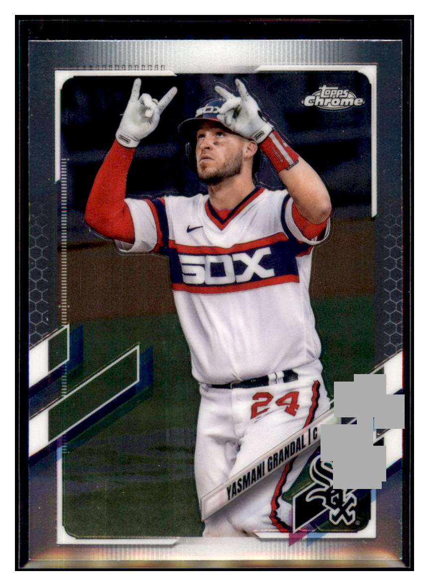 2021 Topps Chrome
Yasmani Grandal Chicago White Sox
#204 Baseball card BMB1C simple Xclusive Collectibles