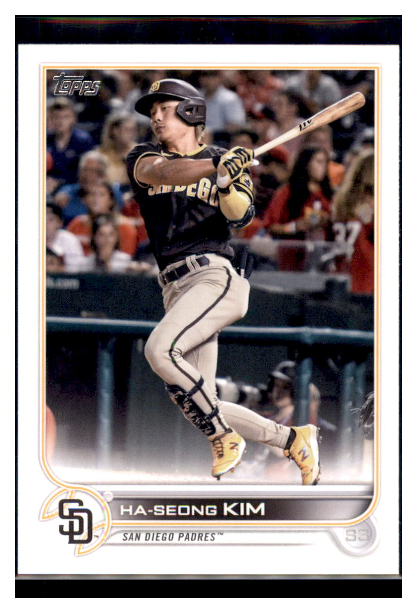 2022 Topps Ha-Seong Kim San Diego Padres #188 Baseball card BMB1C simple Xclusive Collectibles