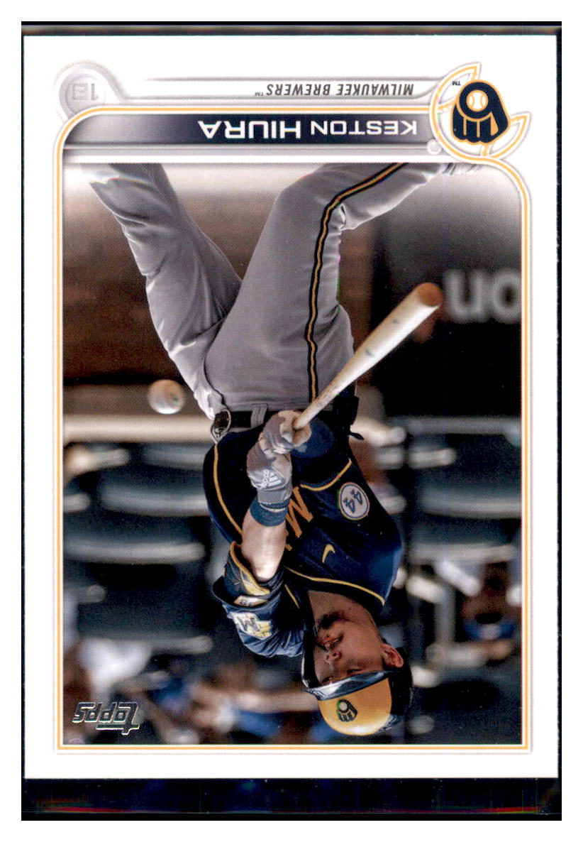 2022 Topps Keston Hiura Milwaukee Brewers #265 Baseball card BMB1C simple Xclusive Collectibles