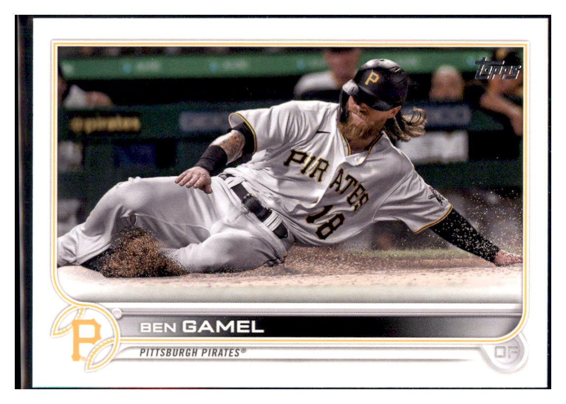 2022 Topps Ben Gamel    Pittsburgh Pirates #285 Baseball
  card   BMB1C simple Xclusive Collectibles   