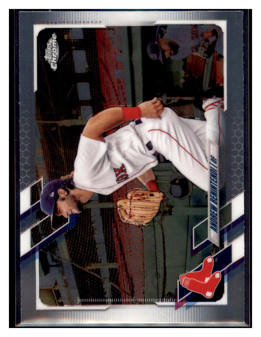 2021 Topps Chrome Andrew Benintendi    Boston Red Sox #39 Baseball card   BMB1C simple Xclusive Collectibles