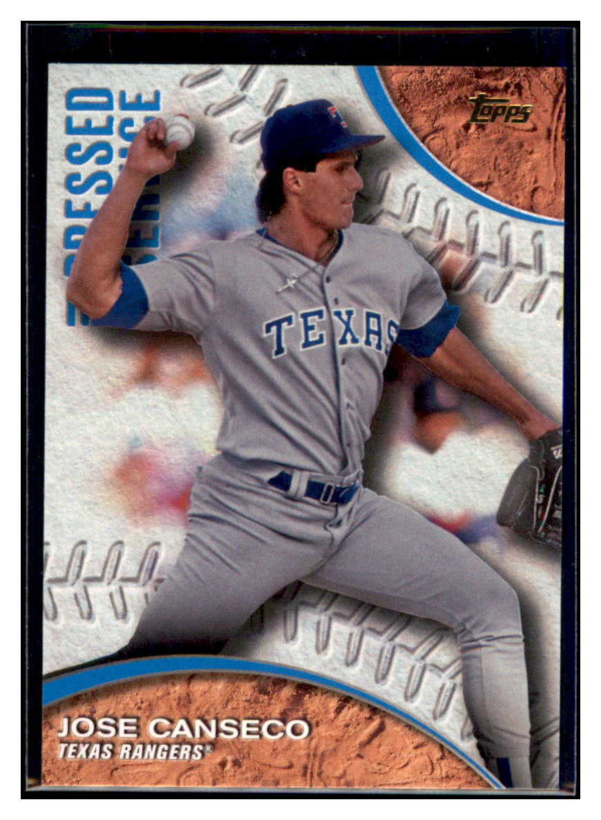 2016 Topps Jose Canseco Texas Rangers #PIS-3 Baseball card   CBT1A simple Xclusive Collectibles