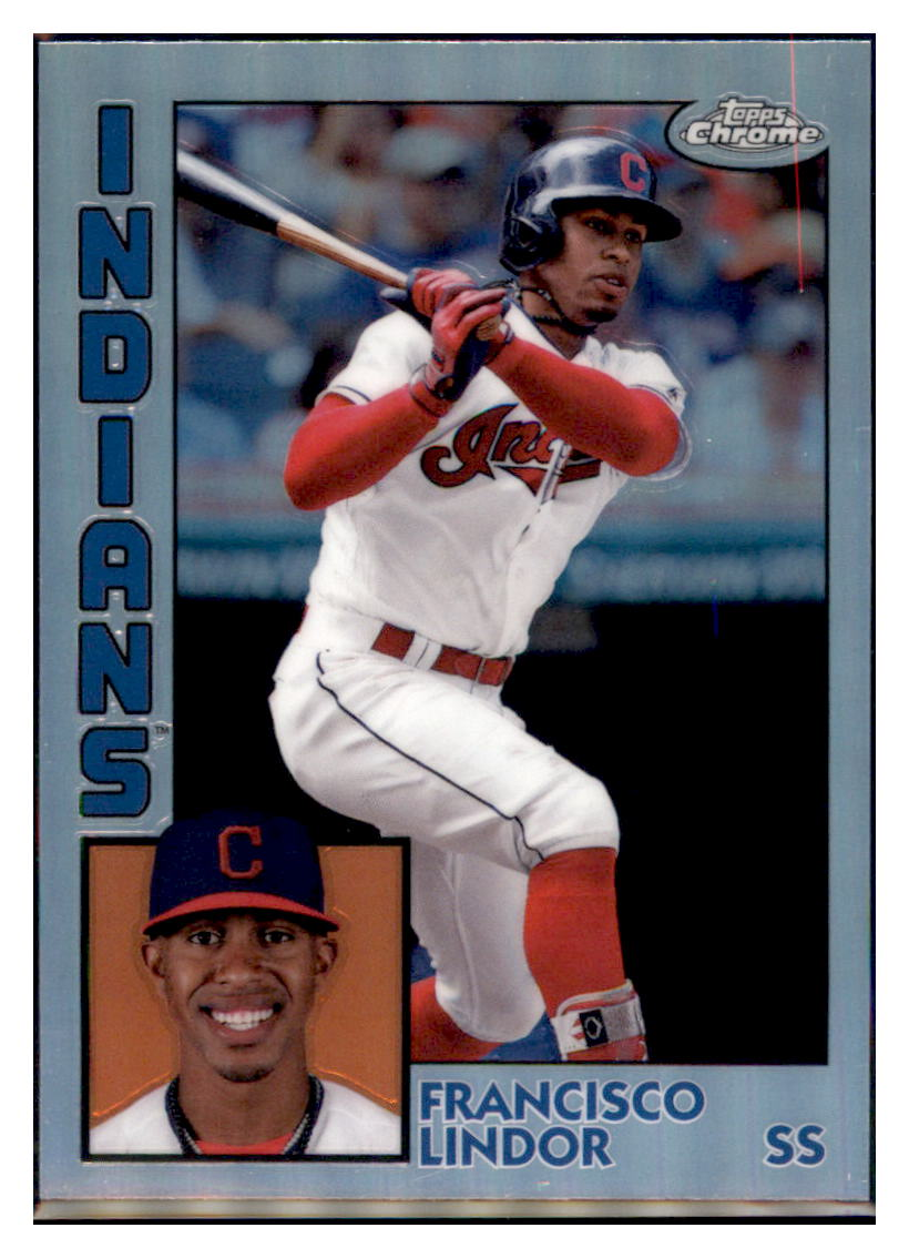  Francisco Lindor Exclusive Topps Chrome Update All