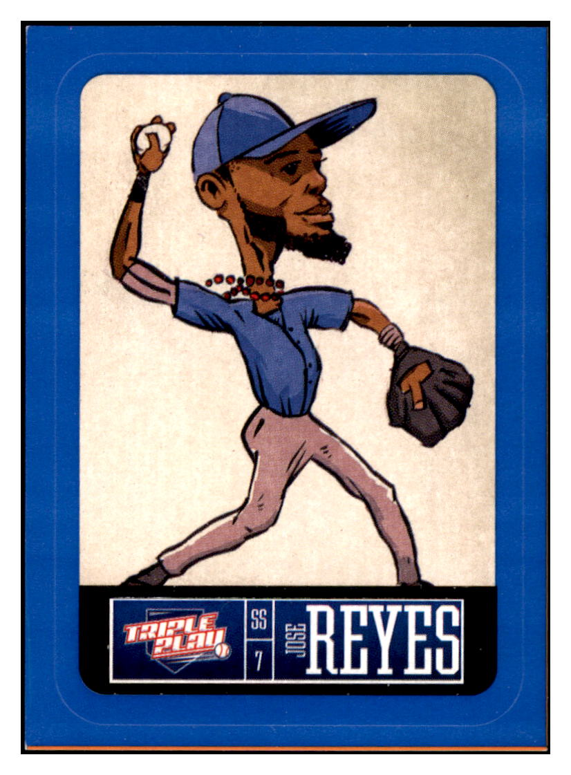 2013 Panini Triple Play Jose Reyes Toronto Blue Jays #9 Baseball card CBT1A simple Xclusive Collectibles