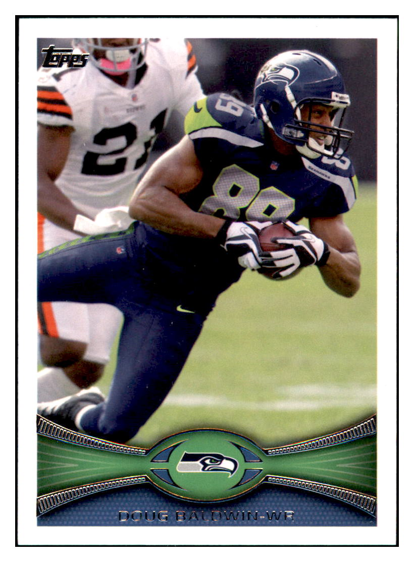 2012 Topps Doug Baldwin Seattle Seahawks #74 Football card CBT1A simple Xclusive Collectibles