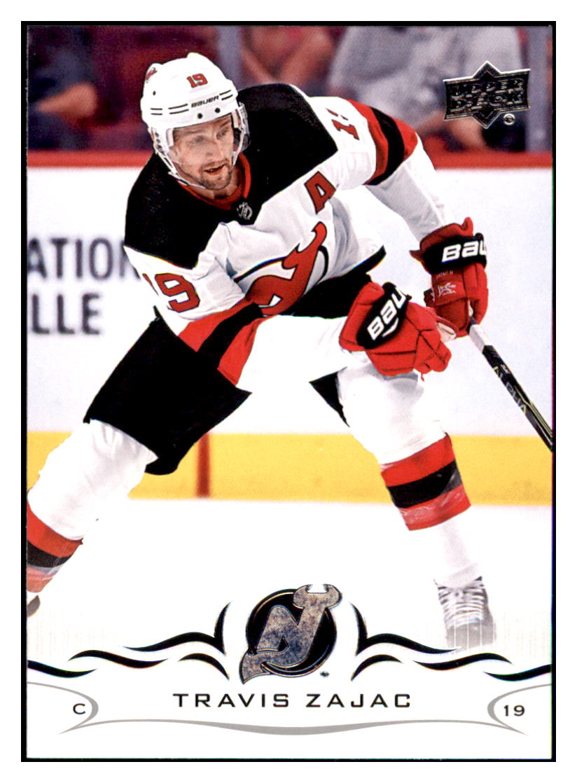 2018 Upper Deck Travis Zajac New Jersey Devils #362 Hockey card CBT1A simple Xclusive Collectibles