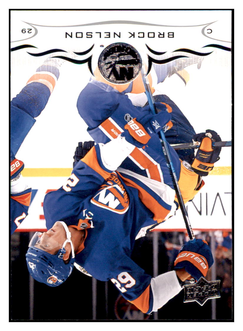 2018 Upper Deck Brock Nelson New York Islanders #370 Hockey card CBT1A simple Xclusive Collectibles