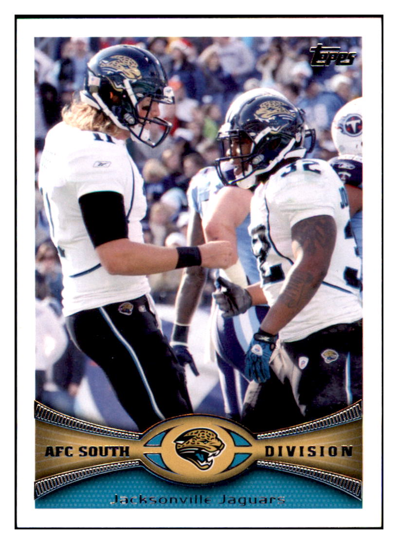 2012 Topps Jacksonville Jaguars: Blaine
  Gabbert / Maurice Jones-Drew TC, SN2012   
  Jacksonville Jaguars #102 Football card   CBT1A simple Xclusive Collectibles   