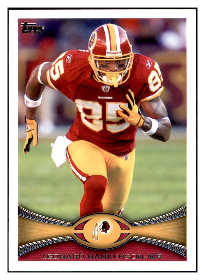 2012 Topps Leonard Hankerson Washington Commanders #247 Football  card   CBT1A simple Xclusive Collectibles