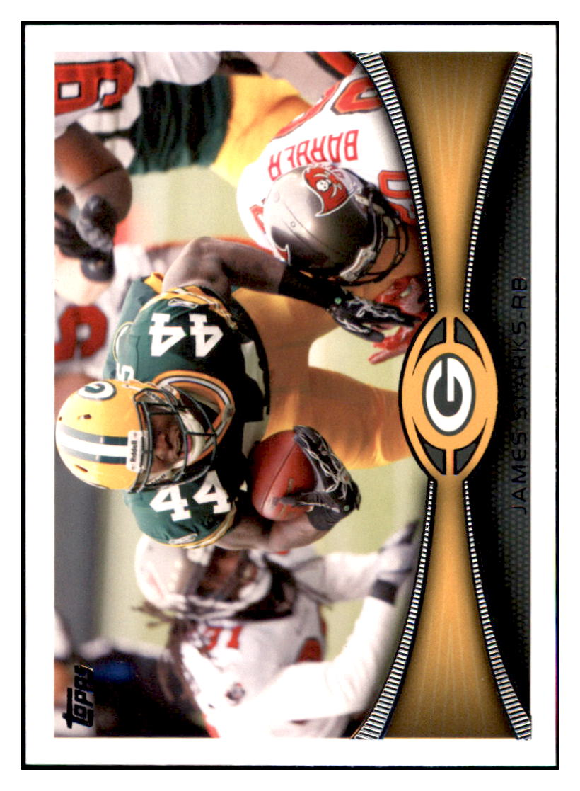 2012 Topps James Starks Green Bay Packers #292 Football card CBT1A simple Xclusive Collectibles
