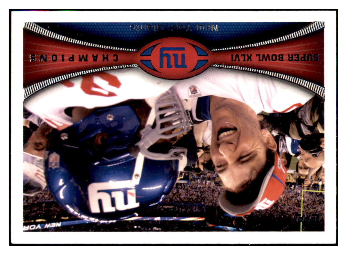 2012 Topps NY Giants Champs: Eli
  Manning    New York Giants #422
  Football card   CBT1A simple Xclusive Collectibles