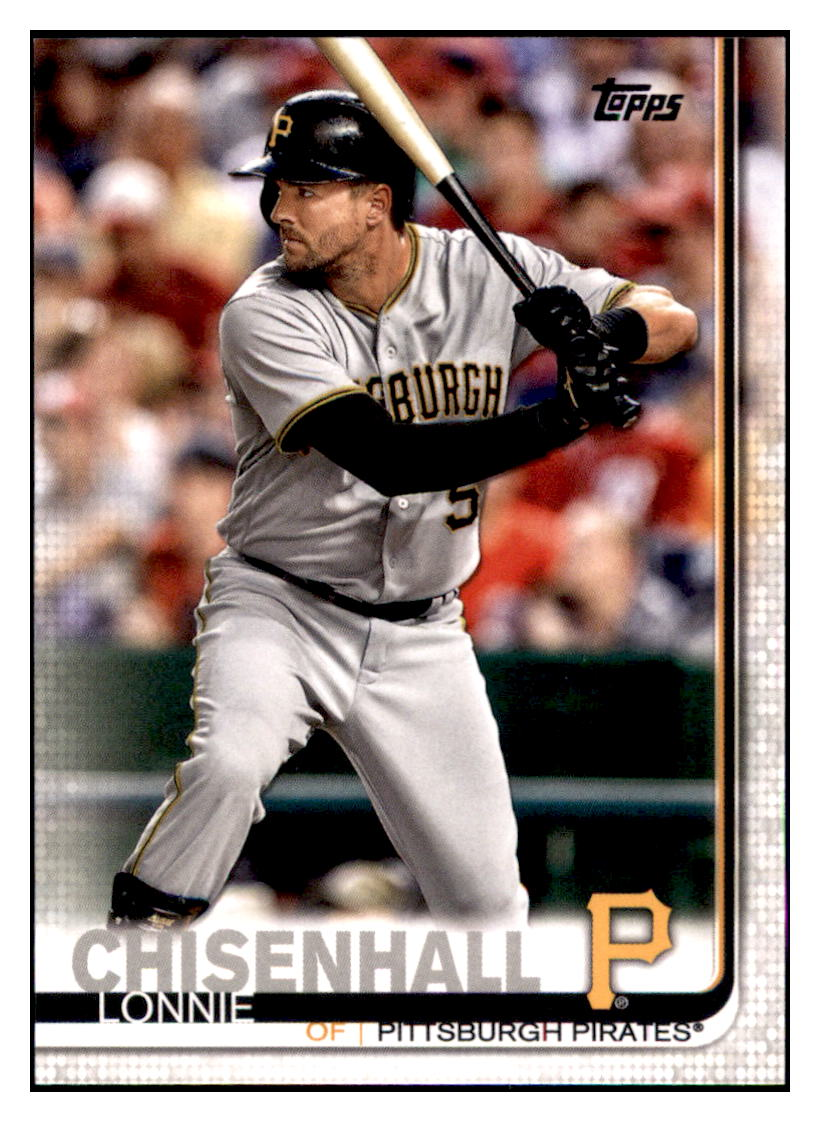 2019 Topps Lonnie Chisenhall    Pittsburgh Pirates #431a Baseball
  card   CBT1A simple Xclusive Collectibles