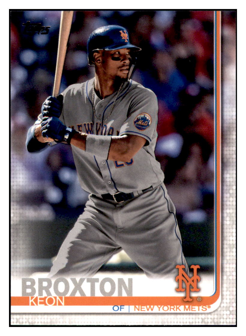 2019 Topps Keon Broxton    New York Mets #416 Baseball card   CBT1A simple Xclusive Collectibles