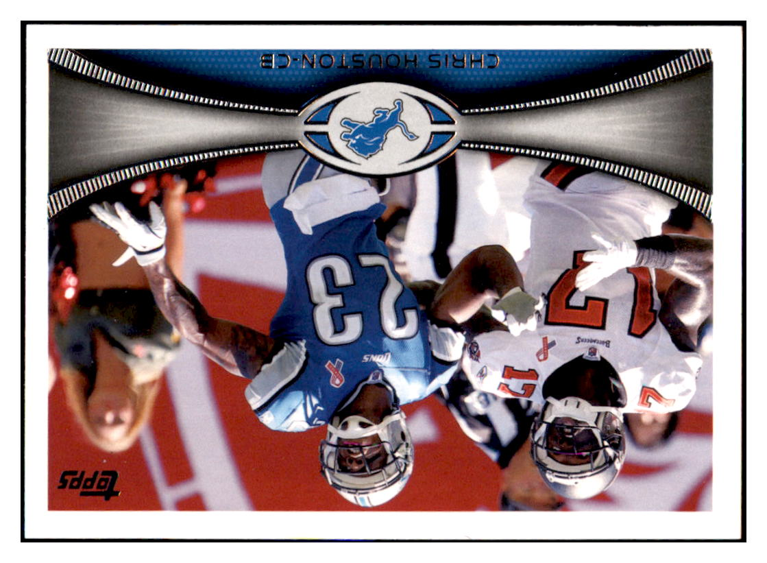 2012 Topps Chris Houston    Detroit Lions #354 Football card   CBT1A simple Xclusive Collectibles   