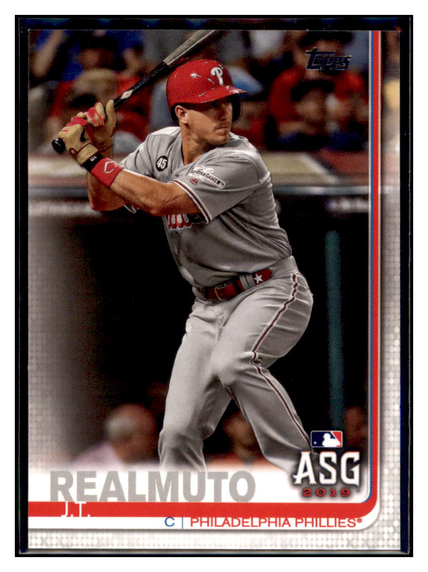 2019 Topps Update J.T. Realmuto    Philadelphia Phillies #US58 Baseball
  card   CBT1A simple Xclusive Collectibles