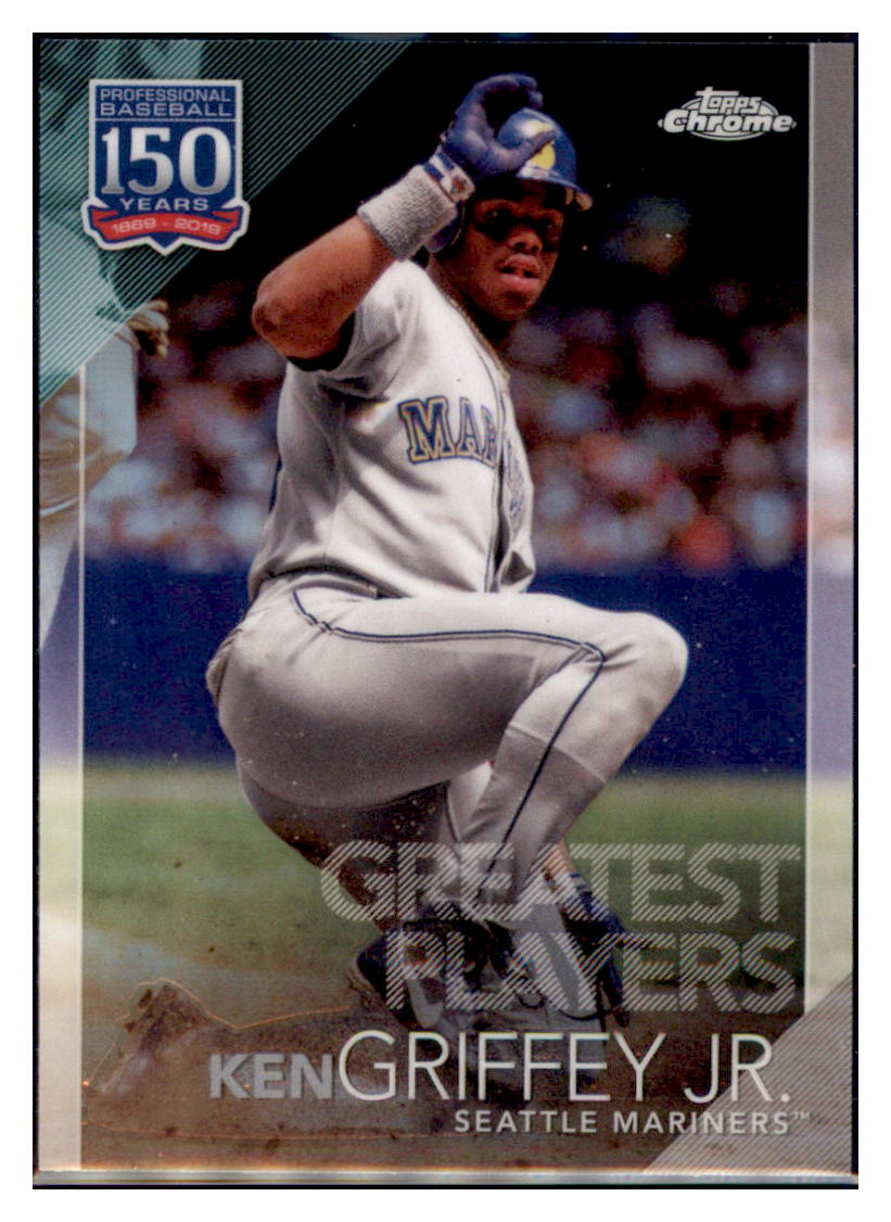 2019 Topps Chrome Update Edition Ken Griffey Jr. Seattle Mariners
  #150C-14 Baseball card   CBT1A simple Xclusive Collectibles