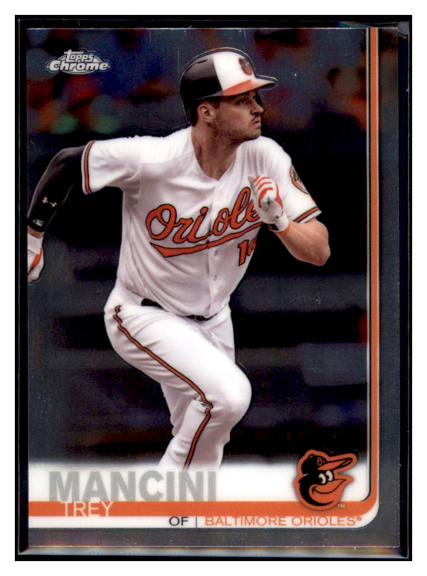 2019 Topps Chrome Trey Mancini    Baltimore Orioles #47 Baseball card   CBT1A simple Xclusive Collectibles   