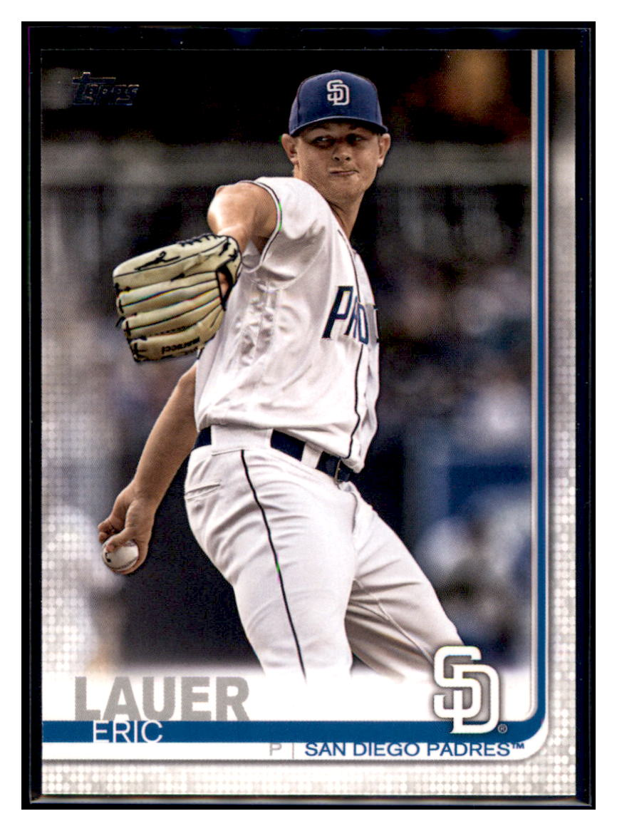 2019 Topps San Diego Padres Eric
Lauer San Diego Padres #SP-12
Baseball card CBT1A simple Xclusive Collectibles