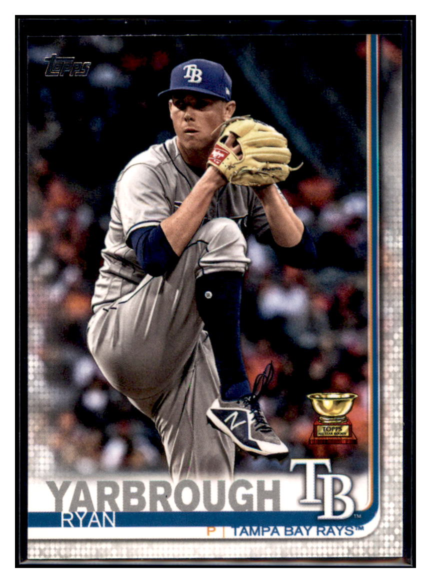 2019 Topps Ryan Yarbrough    Tampa Bay Rays #432 Baseball card   CBT1A simple Xclusive Collectibles