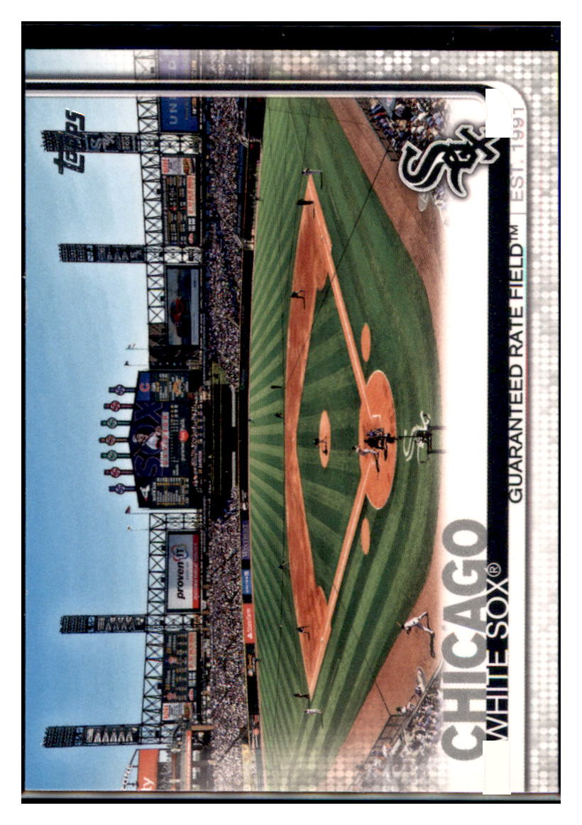 2019 Topps Guaranteed Rate Field Chicago White Sox #527 Baseball card CBT1A simple Xclusive Collectibles