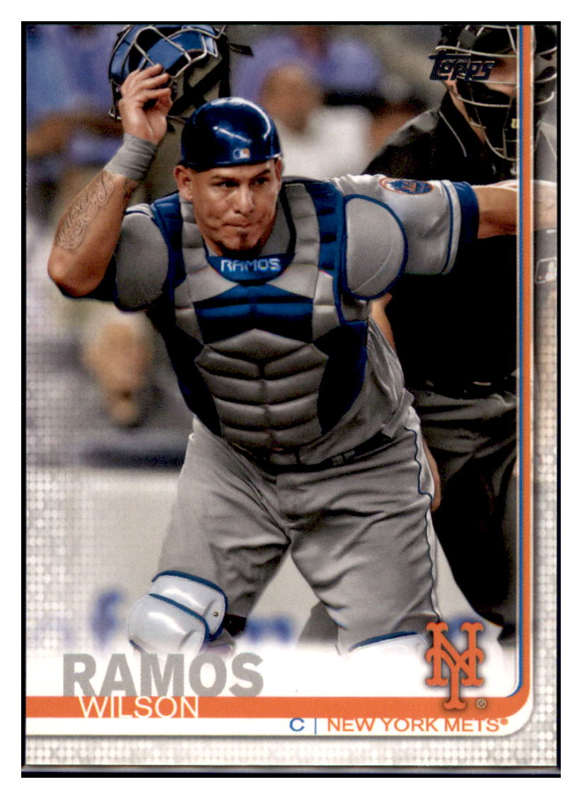 2019 Topps Wilson Ramos    New York Mets #591a Baseball card   CBT1A simple Xclusive Collectibles