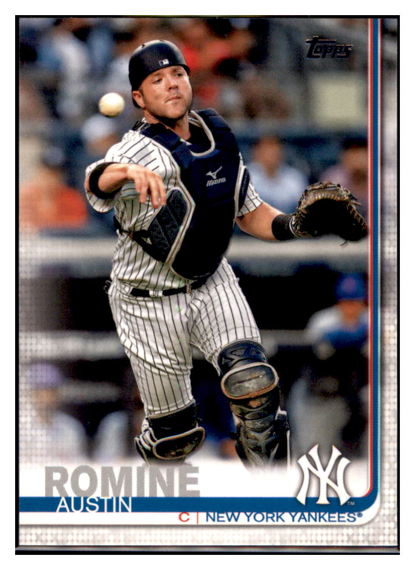 2019 Topps Austin Romine New York Yankees #426 Baseball card CBT1A simple Xclusive Collectibles