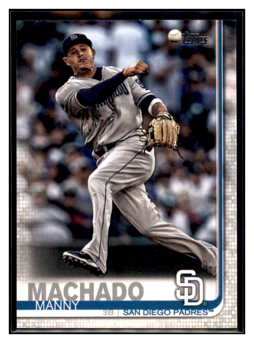 2019 Topps Manny Machado San Diego Padres #500a Baseball card CBT1A simple Xclusive Collectibles