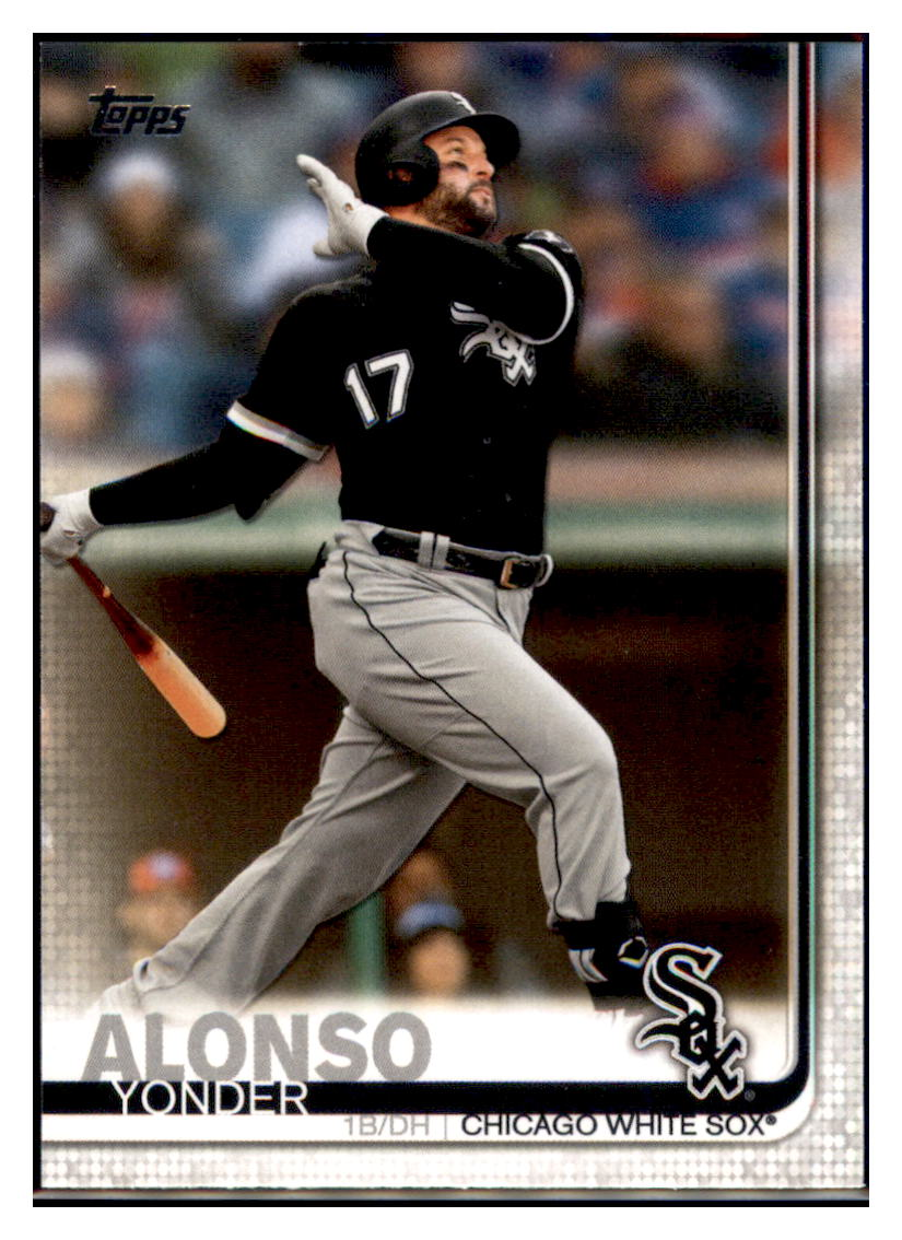 2019 Topps Update Yonder Alonso Chicago White Sox #US6 Baseball card CBT1A simple Xclusive Collectibles